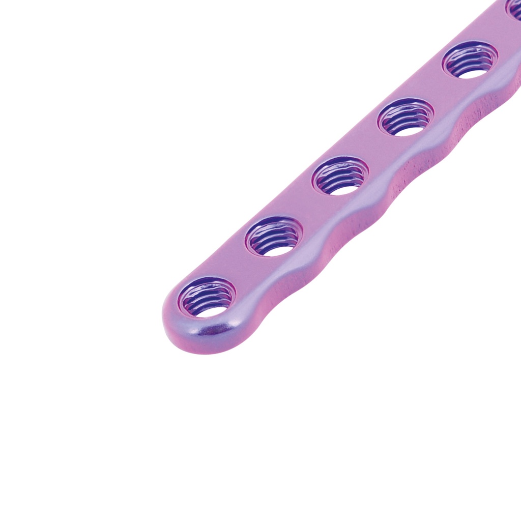 EickLoxx Small Contour 2.2, cricket plade, 8+8 huller, system 1,7 2,3 mm, magenta, 6 8 x 105 mm3